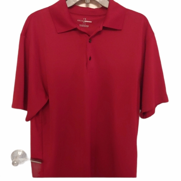 Grand Slam Shirts Grand Slam Red Golf Polo Shirt For Men Large Poshmark